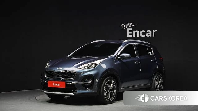 Kia Sportage The Bold 2020 Синий из Кореи