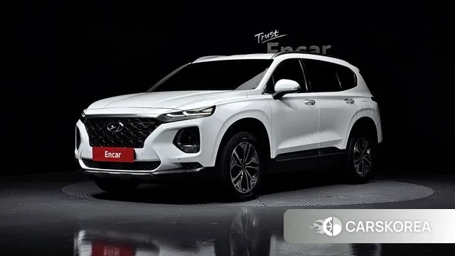 Hyundai Santa Fe TM 2019 Белый из Кореи