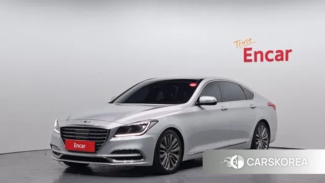 Genesis G80 2018 Серебряный из Кореи