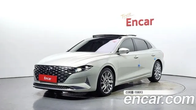 Hyundai The New Grandeur IG 2020 Серебристо-серый из Кореи