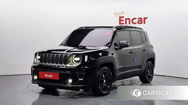 Jeep Renegade 2021 Черный из Кореи
