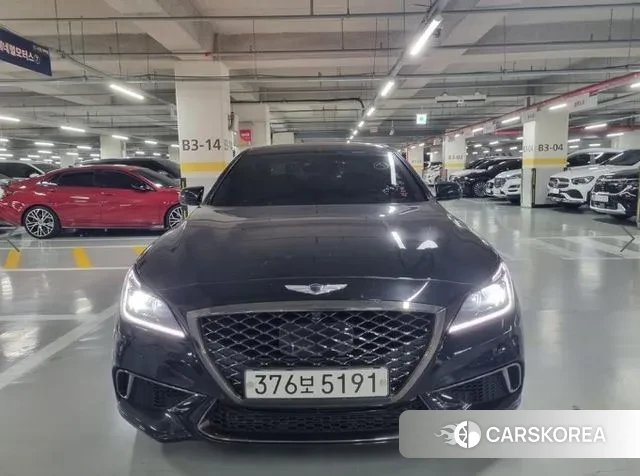 Genesis G80 2019 Черный из Кореи