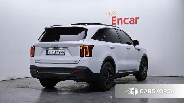 Kia The New Sorento 4th Generation 2023 Белый из Кореи