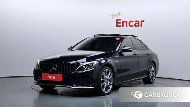 Mercedes-Benz C-Class W205 2018 Синий из Кореи