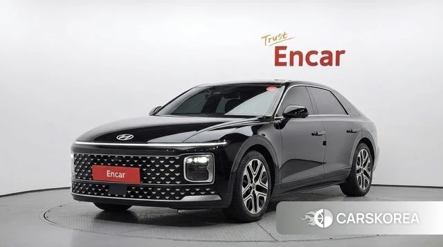 Hyundai Grandeur (GN7) 2023 Черный из Кореи