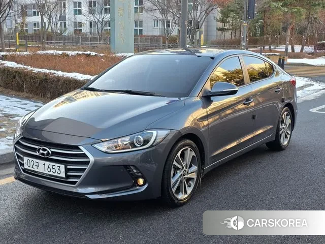 Hyundai Avante AD 2018 Серый из Кореи