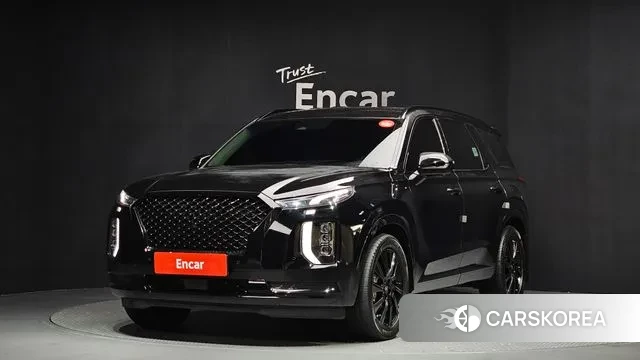 Hyundai Palisade 2021 Черный из Кореи