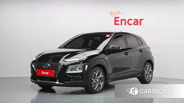 Hyundai Kona Hybrid 2020 Черный из Кореи