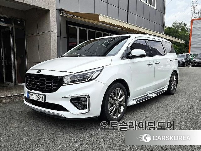 Kia The New Carnival 2018 Белый из Кореи