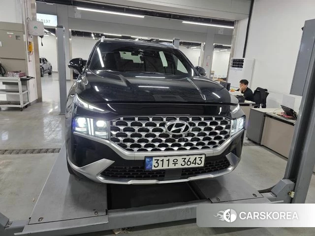 Hyundai The New Santa Fe 2020 Черный из Кореи