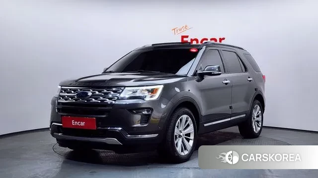 Ford Explorer 2018 Серый из Кореи