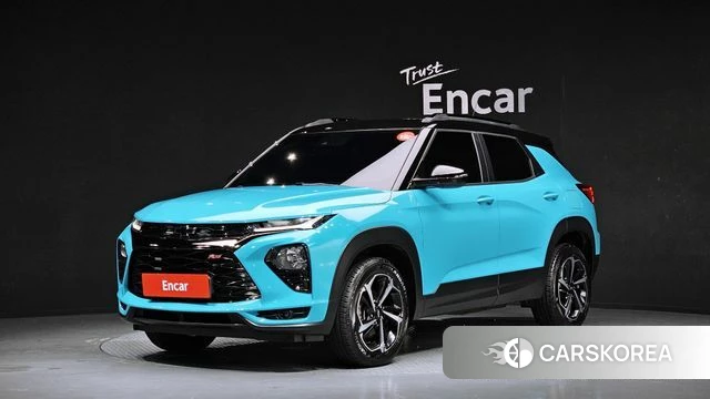 Chevrolet (GM Daewoo) Trailblazer 2020 Синий из Кореи