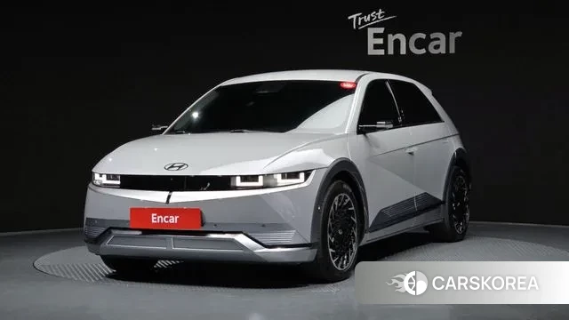 Hyundai Ionic 5 2022 Серебристо-серый из Кореи