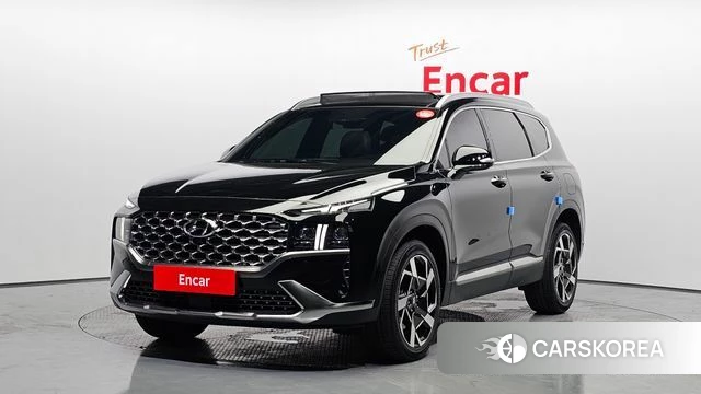 Hyundai The New Santa Fe 2022 Черный из Кореи