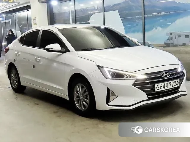 Hyundai The New Avante AD 2019 Белый из Кореи