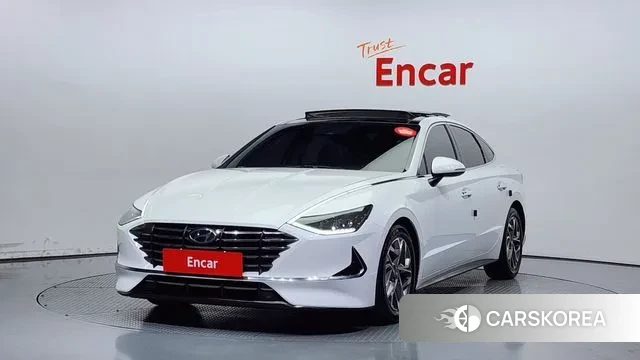 Hyundai Sonata (DN8) 2021 Белый из Кореи