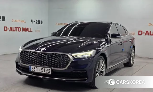 Kia The New K9 2nd generation 2021 Синий из Кореи