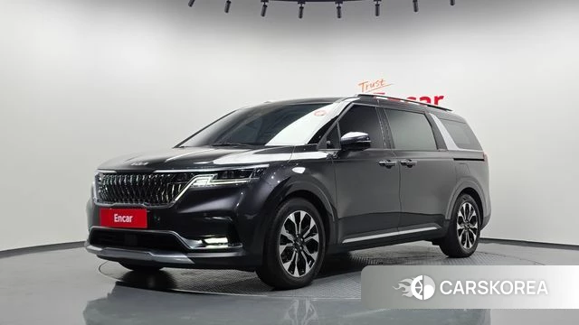 Kia Carnival 4th generation 2021 Серый из Кореи