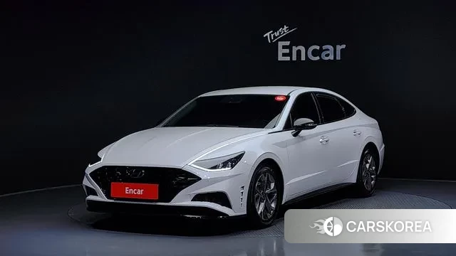 Hyundai Sonata (DN8) 2021 Белый из Кореи