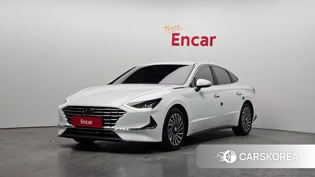 Hyundai Sonata Hybrid (DN8) 2020 Белый из Кореи