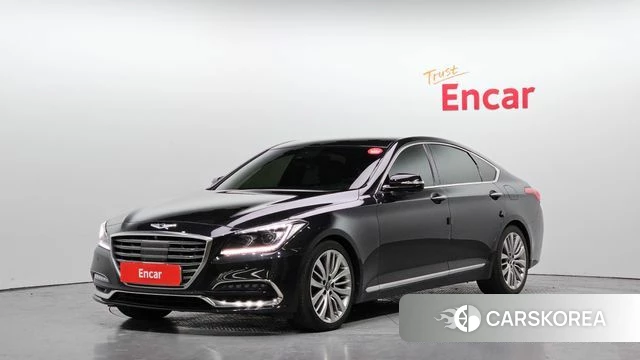 Genesis G80 2018 Черный из Кореи