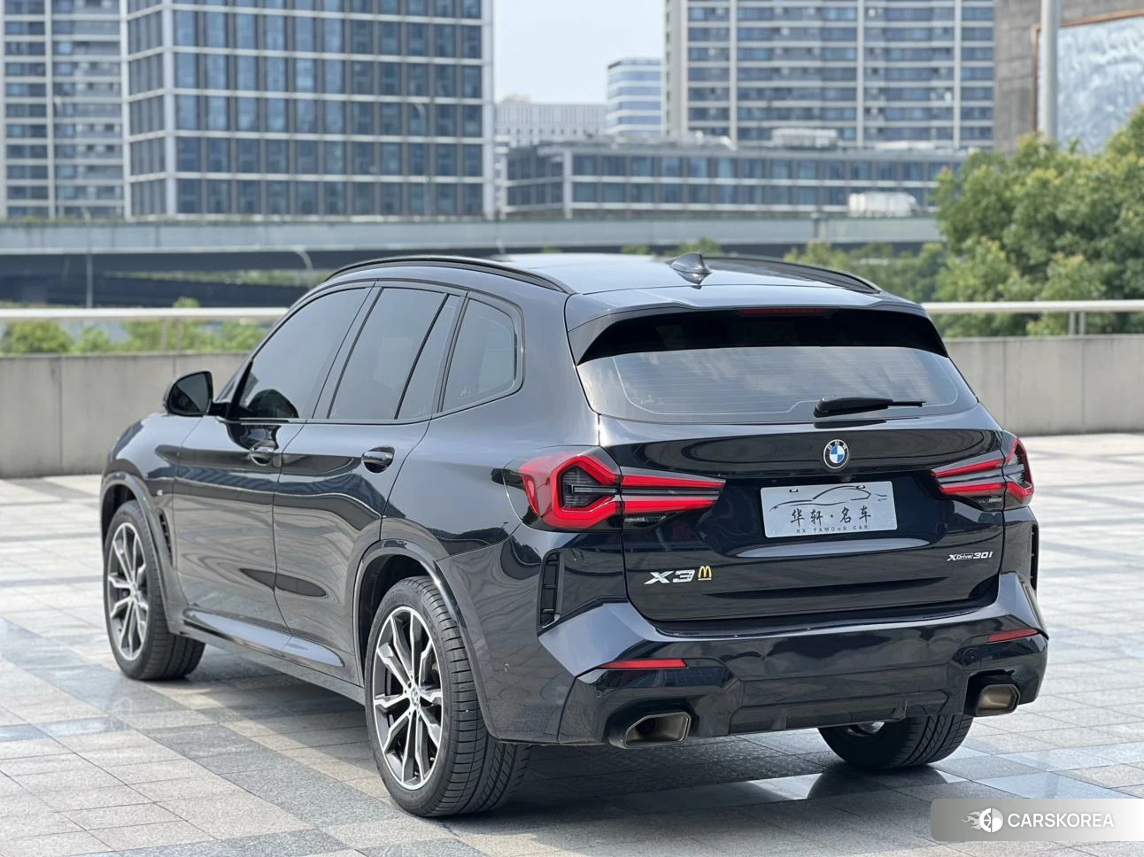 BMW X3 2023 Черный из Китая
