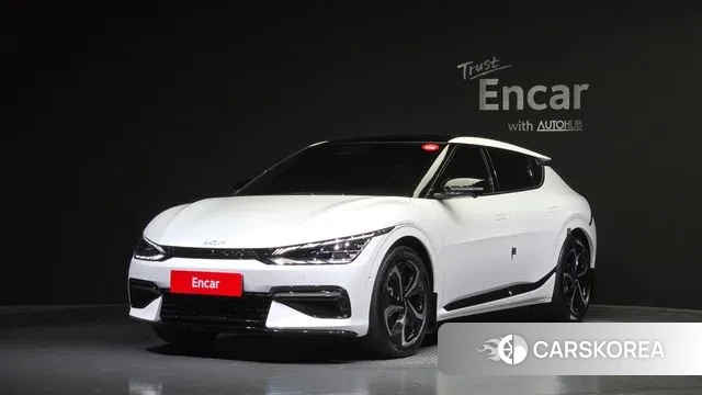 Kia EV6 2022 Белый из Кореи