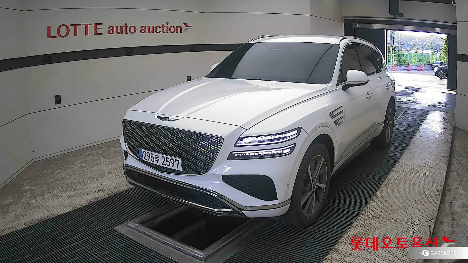 Hyundai GV80 2024 Белый из Кореи