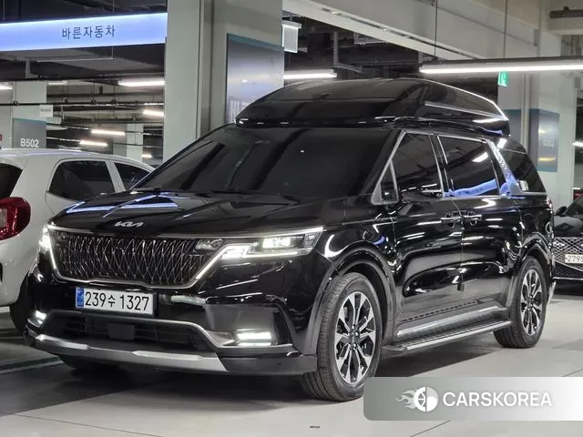 Kia Carnival 4th generation 2023 Черный из Кореи