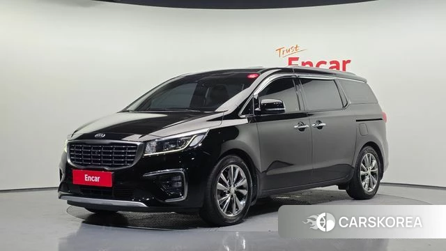 Kia The New Carnival 2018 Черный из Кореи