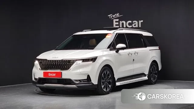 Kia Carnival 4th generation 2023 Белый из Кореи
