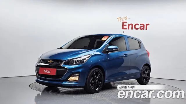 Chevrolet (GM Daewoo) The New Spark 2018 Синий из Кореи