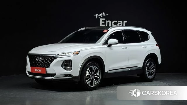Hyundai Santa Fe TM 2019 Белый из Кореи