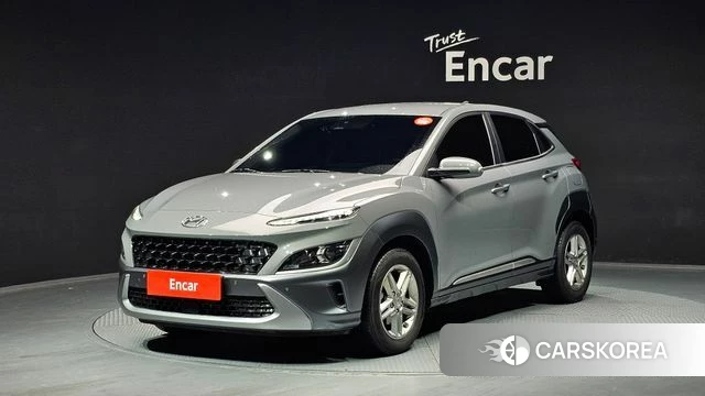 Hyundai The New Kona 2023 Серебристо-серый из Кореи