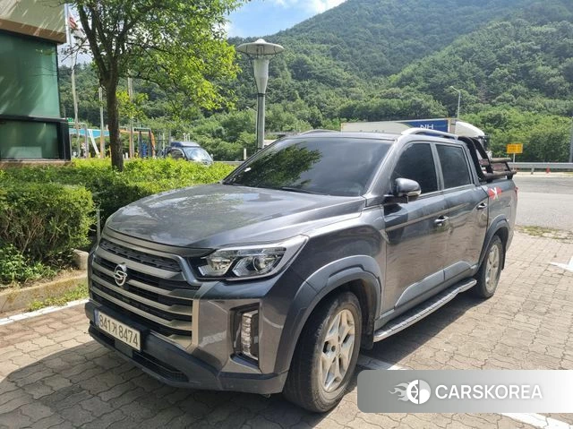 Ssangyong The New Rexton Sport 2021 Серый из Кореи