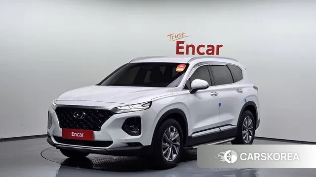 Hyundai Santa Fe TM 2020 Белый из Кореи