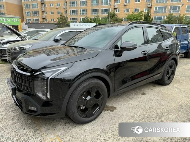 Kia The New Sportage 5th Generation 2025 Черный из Кореи