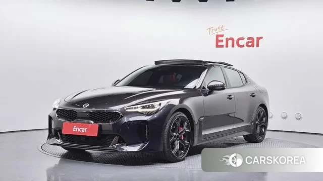 Kia Stinger 2018 Серый из Кореи