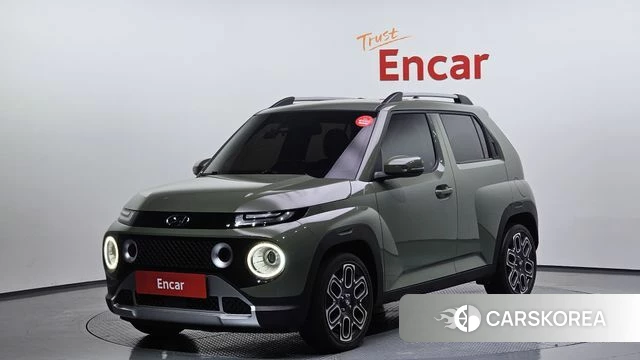 Hyundai Casper 2022 Темно-зеленый из Кореи