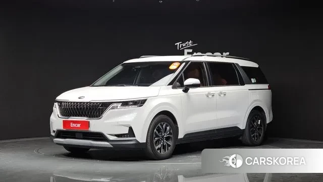 Kia Carnival 4th generation 2021 Белый из Кореи