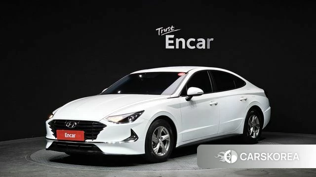 Hyundai Sonata (DN8) 2019 Белый из Кореи