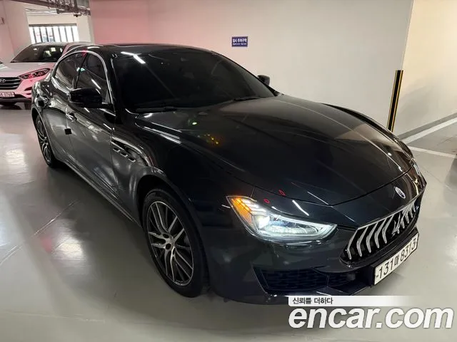 Maserati Ghibli 2020 Черный из Кореи