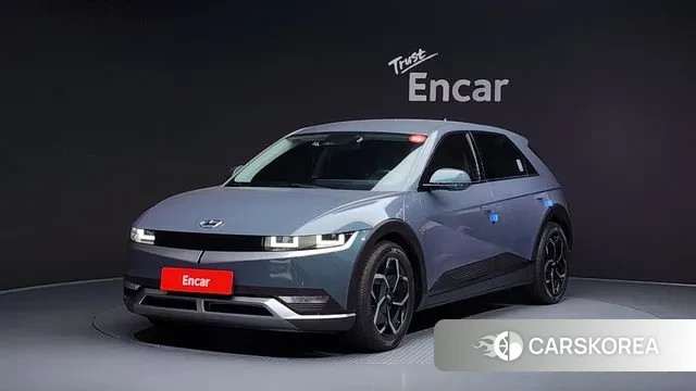 Hyundai Ionic 5 2021 Темно-зеленый из Кореи