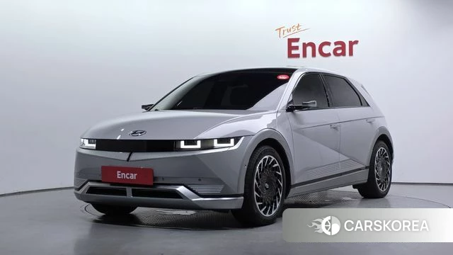 Hyundai Ionic 5 2022 Серебристо-серый из Кореи