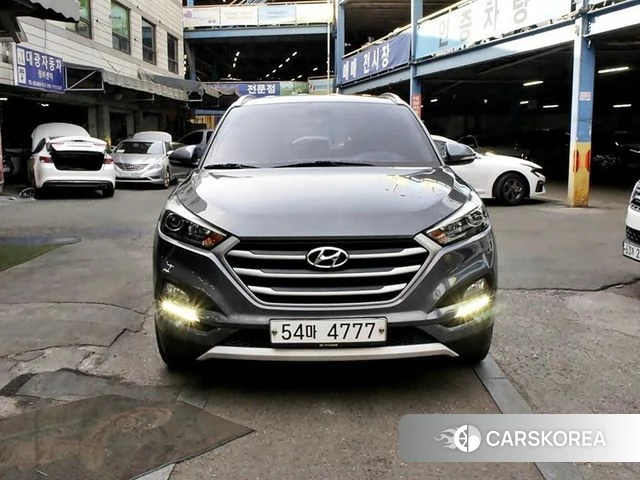 Hyundai All New Tucson 2018 Серый из Кореи