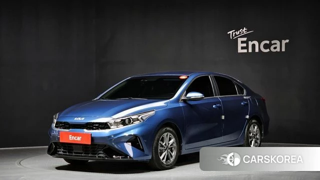 Kia The New K3 2nd generation 2021 Синий из Кореи
