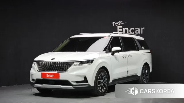 Kia Carnival 4th generation 2021 Белый из Кореи