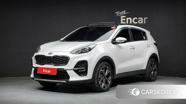 Kia Sportage The Bold 2019 Белый из Кореи
