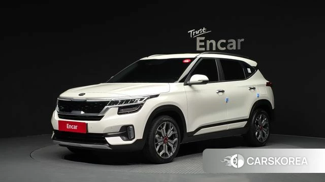 Kia Seltos 2021 Белый из Кореи