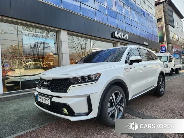 Kia Sorento 4th Generation 2022 Белый из Кореи
